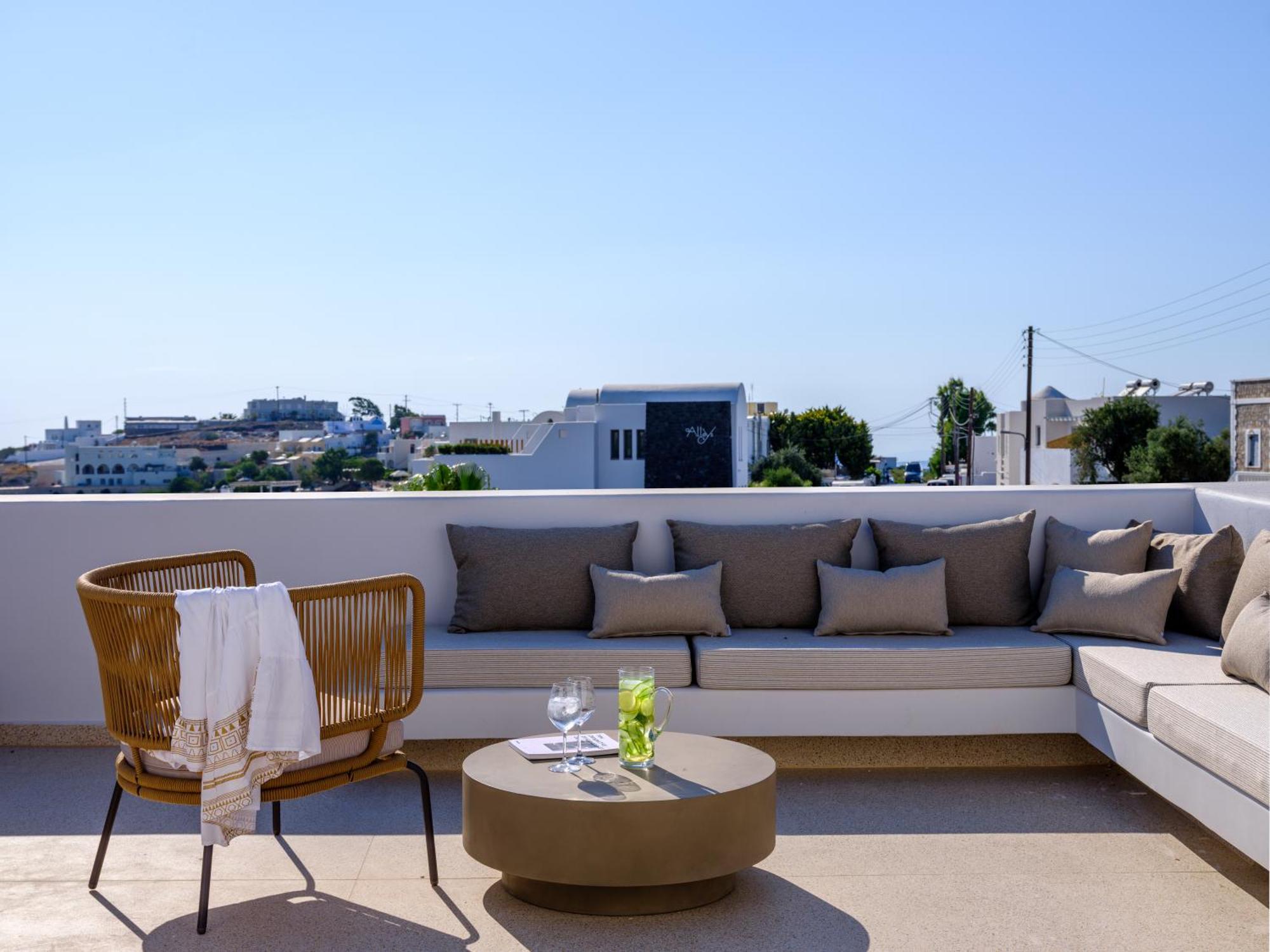 Alleys All-Suite Hotel & Spa Pyrgos Kallistis Exterior foto
